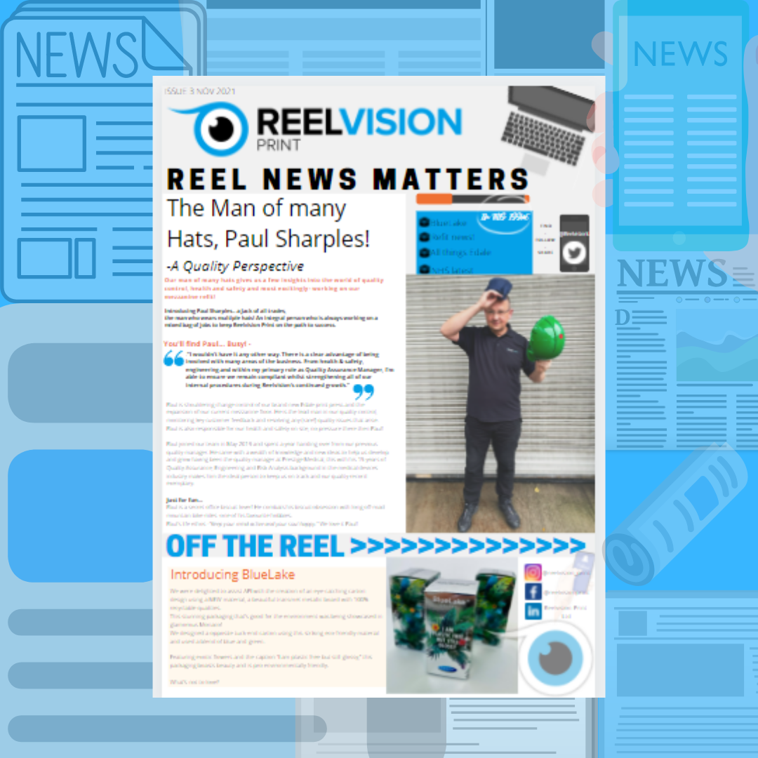 Reel News Matters… hot off the press! Issue 3 OUT NOW